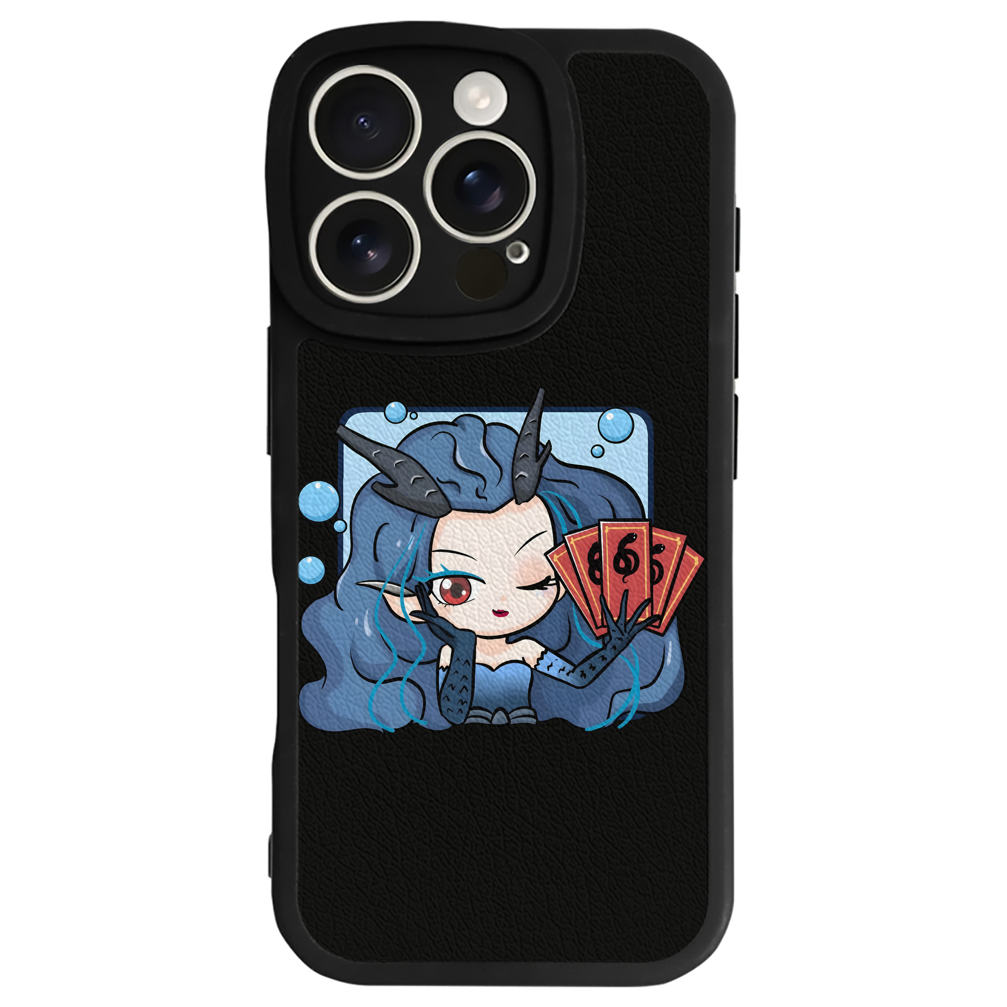 （画像用） Ne Zha 2 ナタ 魔童の大暴れ 【iPhone 16シリーズ対応】シリコンスマホケース（レザー調） 材質：シリコン